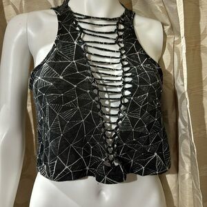 Streetwear society ribbed crop top